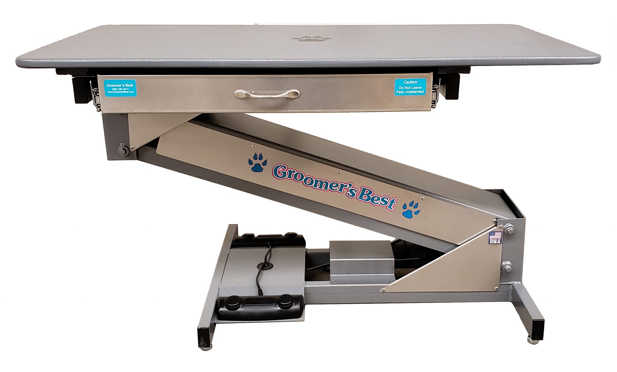 Low Profile Electric Grooming Table - Groomer's Best